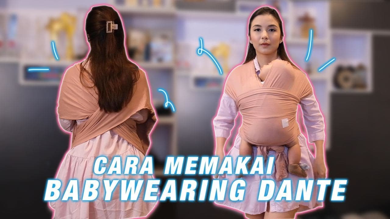 AKHIRNYA TERJAWAB!! INI CARA MEMAKAI BABYWEARING DANTE!!