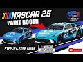 NASCAR 25 Paint Booth - 2025 Bubba Wallace #23 Logitech