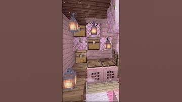 #calmmusic #easy #minecraftaesthetic🌸✨️ Cherry blossom house🏡 with indoor farm easy survival 🍒✨️🌸