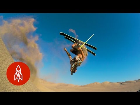 Shredding the World's Highest Sand Dunes on Skis