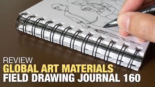 Review Field Drawing Journal 160 By Global Art Materials