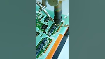 PCB automatic soldering machine #electronics #pcb #pcba #smt