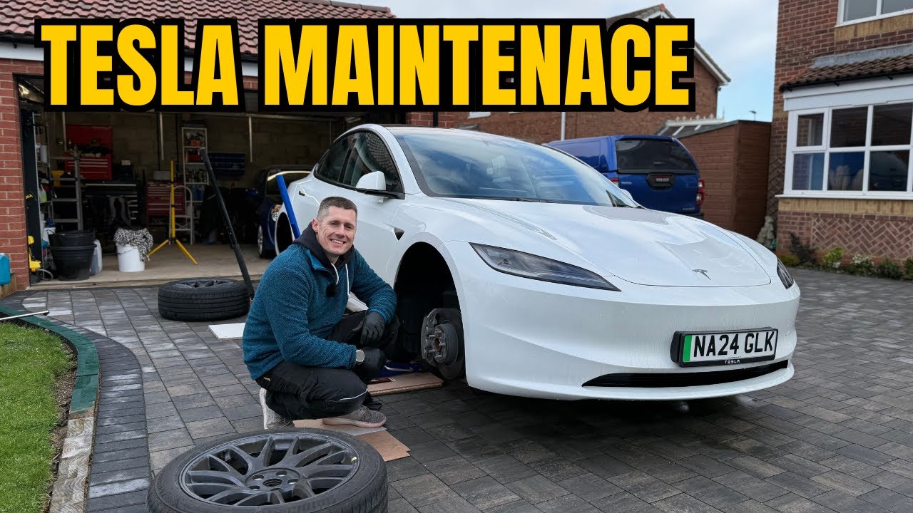 DIY Tesla Tyre Rotation – Save Money and Improve Efficiency - YouTube