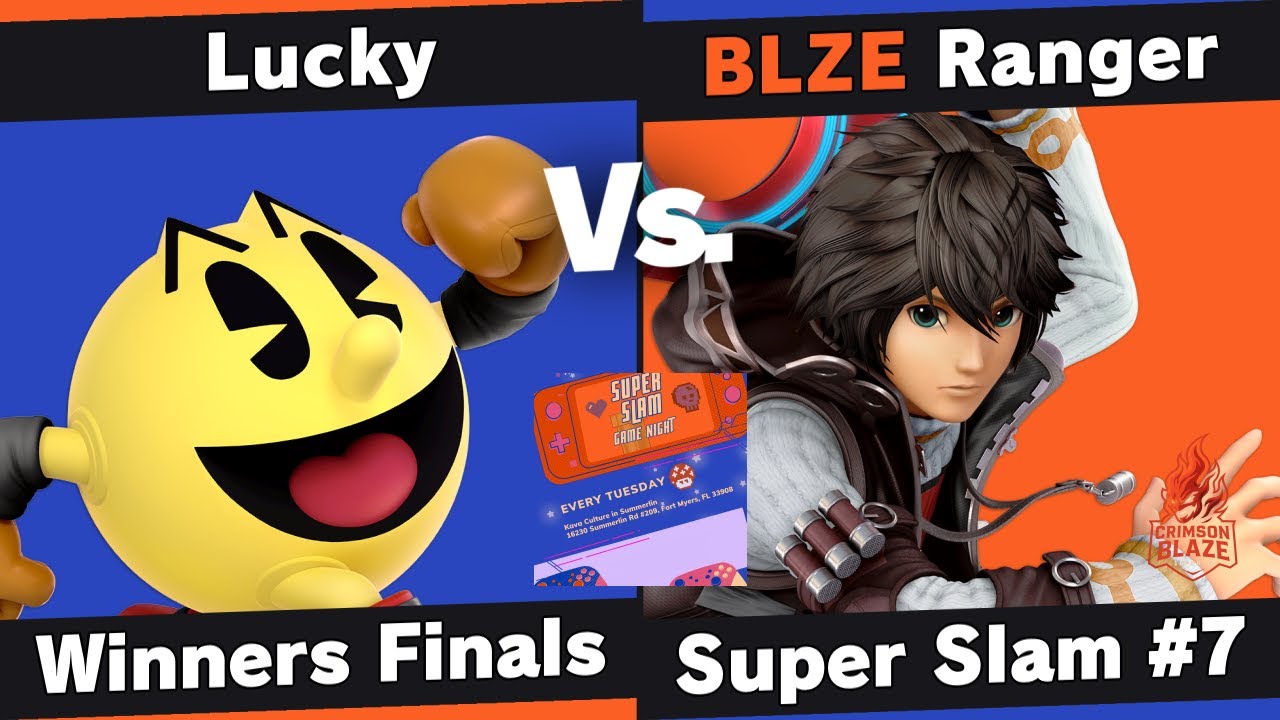 Pacman Ranger Super Slam 7 - Lucky (PAC-MAN) vs Ranger (Shulk) - Winners Finals - YouTube