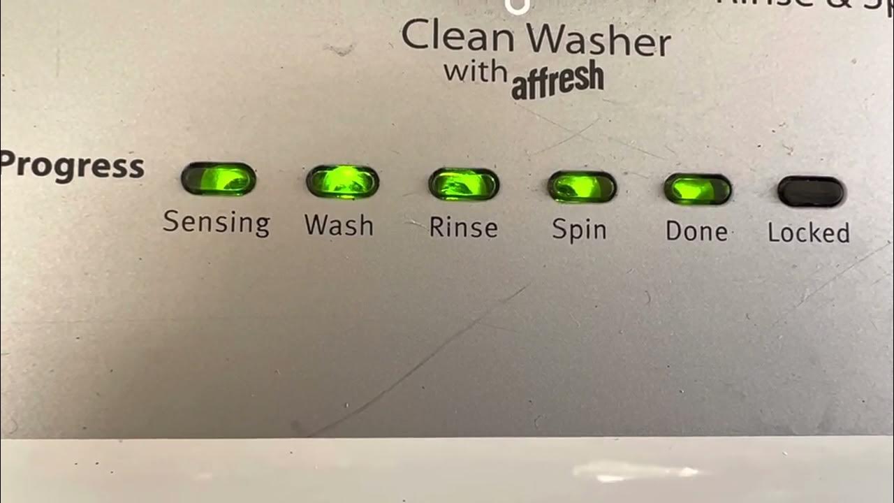 How to Calibrate and reset a Washing Machine YouTube