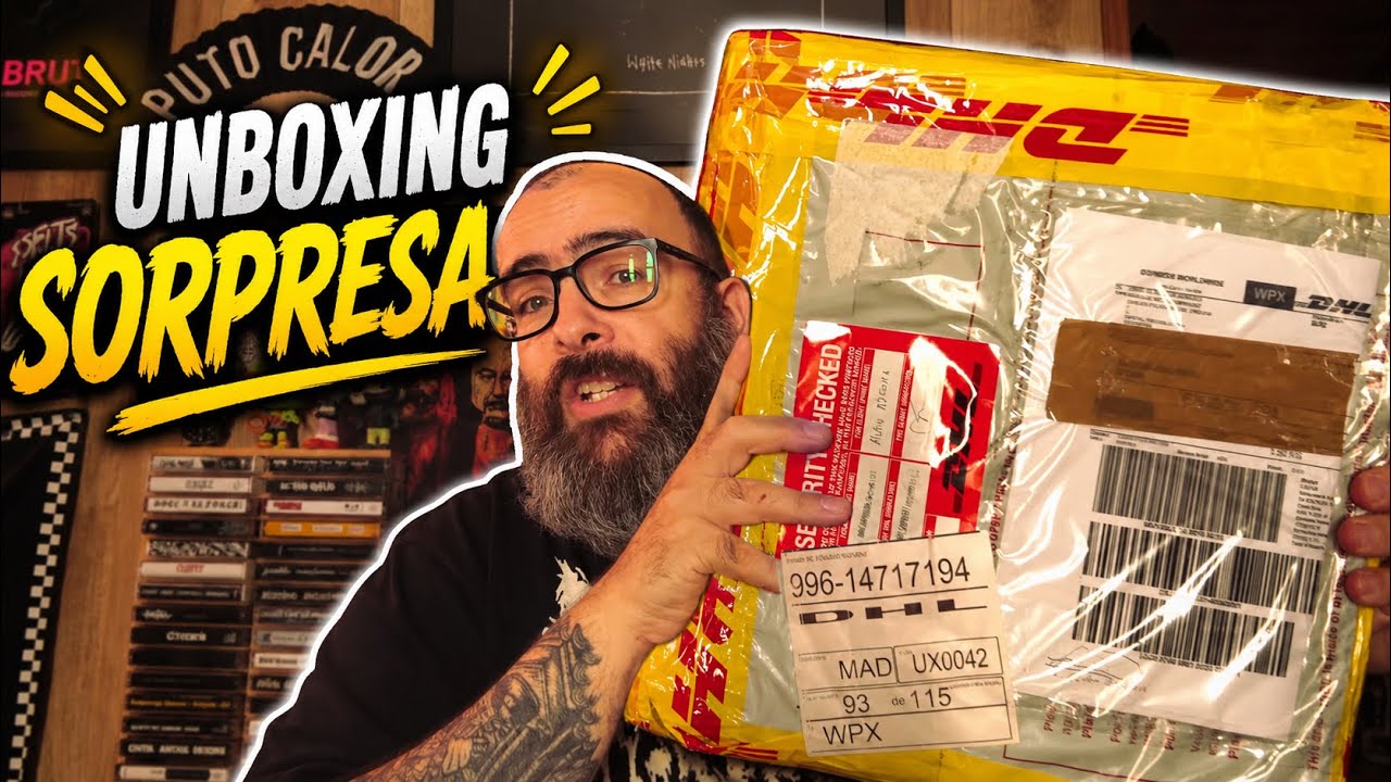 Unboxing Sorpresa Lecter Records Argentina.