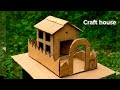 DIY Cardboard House Model | Simple & Creative Miniature Architecture Project