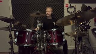 Video thumbnail of "Crash Adams - Give Me a Kiss - Drum Cover - By Cine-Drums"