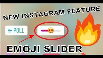 How To Add Emoji Slider In Instagram Story🔥🔥🔥 Instagram New Feature 2018 !!