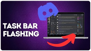 How to enable/disable task bar flashing on Discord?