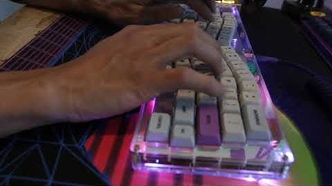 Switch Couture Acrylic Alice Sound Test [FFF Switches by Matrixlab]