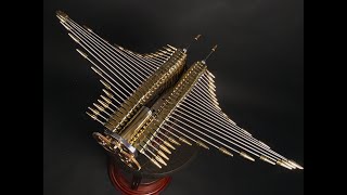 'Manta Ray' kinetic sculpture by Greg Stirling