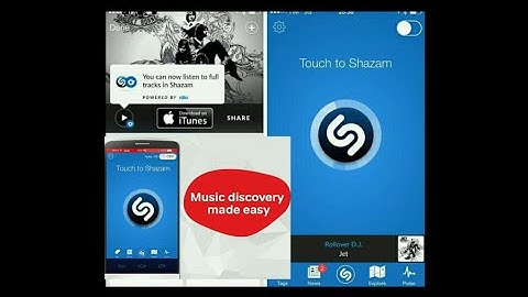 How to identify music|| How to use shazam app online