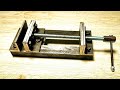 Make A Metal Drill Press Vise | Simple Diy Metal Drill Vise Without Welding | DIY