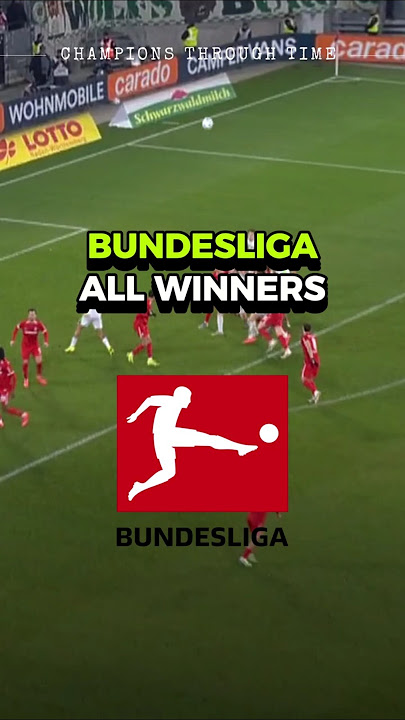 BUNDESLIGA All winners