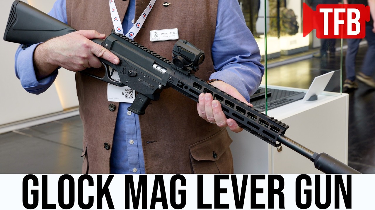 The 3D Printed Glock Mag Lever Gun Is Real! Sterling Arms RL9 at EnforceTac 2026