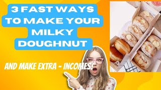 How To Save Money On Making Milky Doughnut In Simple Steps 