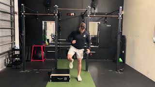 Single Leg Depth Jump Lateral