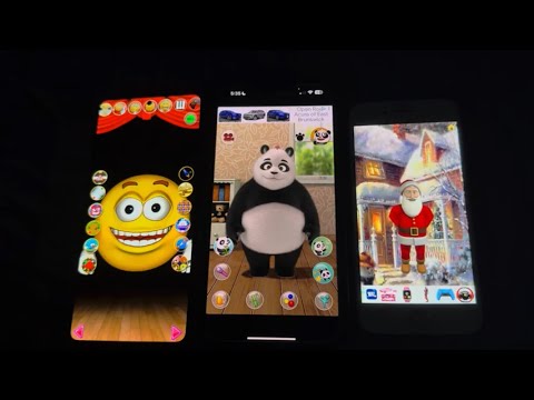 Talking Smiling Simon Echo Vs Talking Paul Echo Vs Talking Father Christmas Claus Echo 10 29 2025