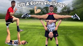 EXTREME COUPLES LIFT & CARRY CHALLENGE!! 💪🏼💪🏼
