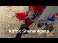 Kitfox Shenanigans, off field landings, coyote chasing, with audio