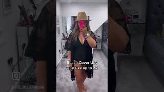 Plus Size Girl Beach Cover Up Ideas Tiktok Style0Bsessed