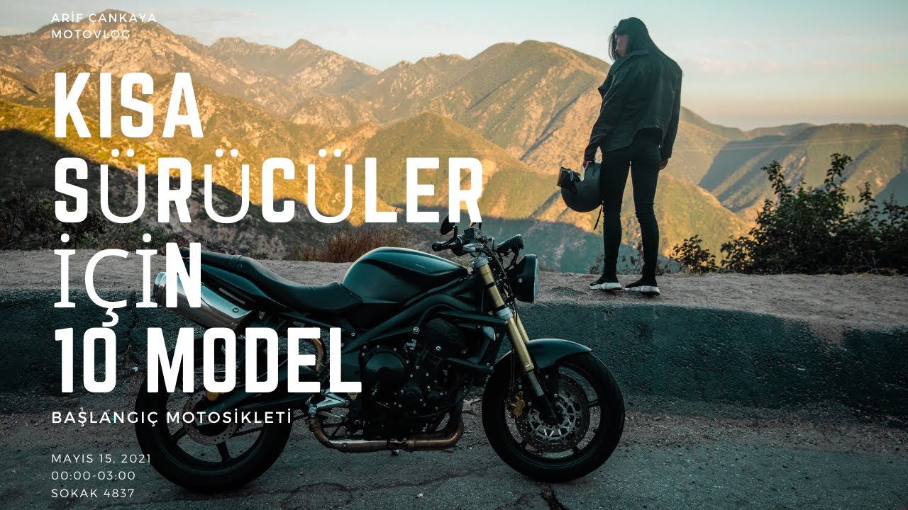 Kısa Boylu Sürücüler İçin En iyi 10 Motosiklet