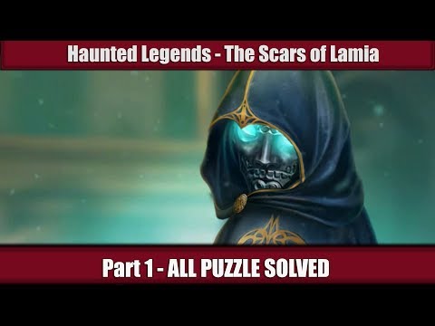 HOGBOT|Haunted Legends 15: The Scars Of Lamia Walkthrough - Part 1[ALL PUZZLE SOLVED]