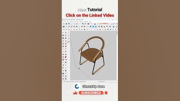 #sketchup_core New Armchair Modeling Video #sketchup #armchair #3dmodeling