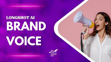 LongShot AI Brand Voice Updates | Create content in your own brand style and tone