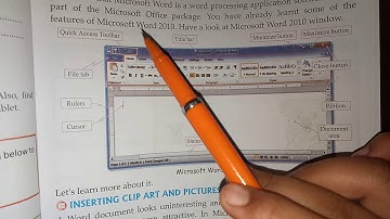 Class -5/ lesson 3/ Introduction to Ms word 2010