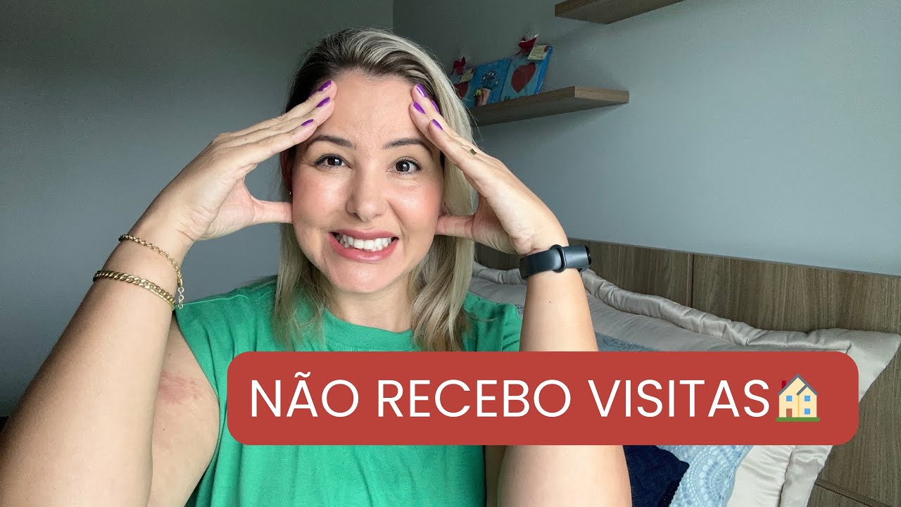 NÃO GOSTO DE RECEBER VISITAS🏠… saiba porque