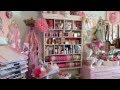 My Pink Shabby Craftroom Tour 2014