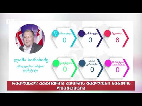 უმაღლესი საბჭოს წევრთა აქტიურობის შეფასება