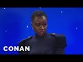 Danai Gurira On Wakanda Opening Itself Up To The World | CONAN on TBS