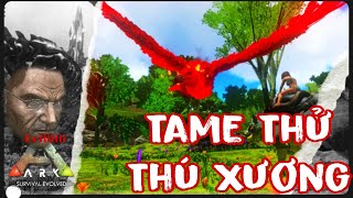 ARK MOBILE MOD | SINH TỒN 100 DAYS | Tame Thử Mattis Và Thú Xương | Bảo Bình QN