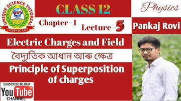 #CH-1#L-5#Principle of superposition of charges#Pankaj Rovi#unique science tutorial#(UST)