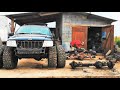 On FINI le MONSTER JEEP ! Axle SWAP, 4 Links...(Ep3/3)
