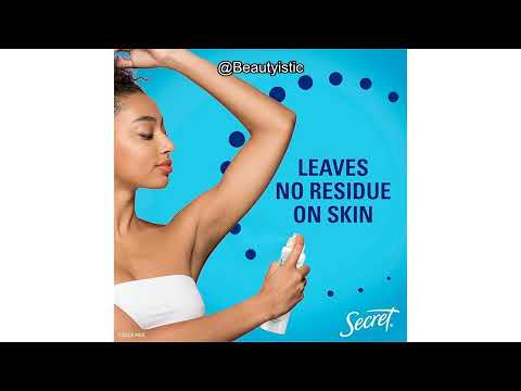 Secret Dry Spray Deodorant Review: 48H Odor Protection & Skin-Friendly Cherry Blossom Scent