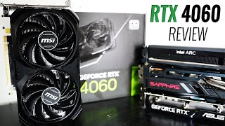 RTX 4060 vs 3060, RX 7600 and ARC A750 - What's the BEST Gaming GPU for 1080P?