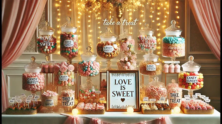 How to Create the Perfect Wedding Candy Buffet: A Sweet Guide