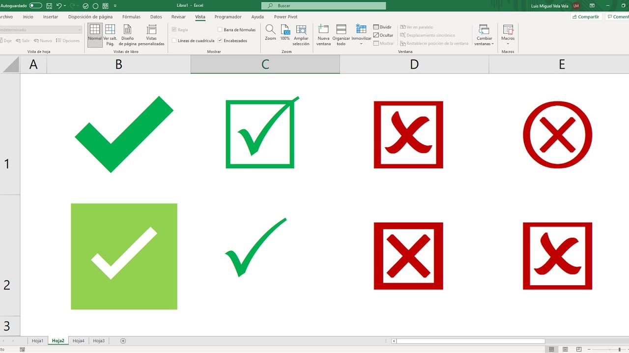 Que significa el simbolo en excel