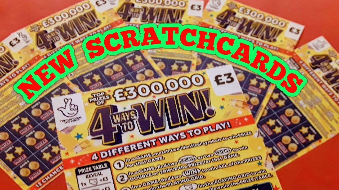 NEW SCRATCHCARDS ..