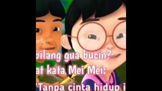 Kumpulan ccp teks upin ipin bikin ngakak gays