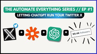 How to automate Twitter X so it grows itself (How to grow on Twitter X with ChatGPT & Zapier)