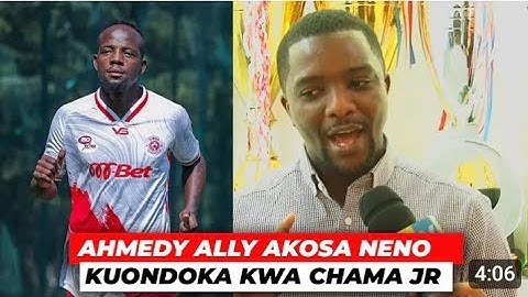 AHMEDY ALLY : CHAMA AKITAMBULISHWA YANGA JUA SIMBA HAIMUHITAJI TENA