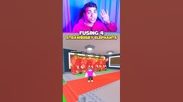 FUSING 4 STRAWBERRY ELEPHANT STEAL A BRAINROT 😱