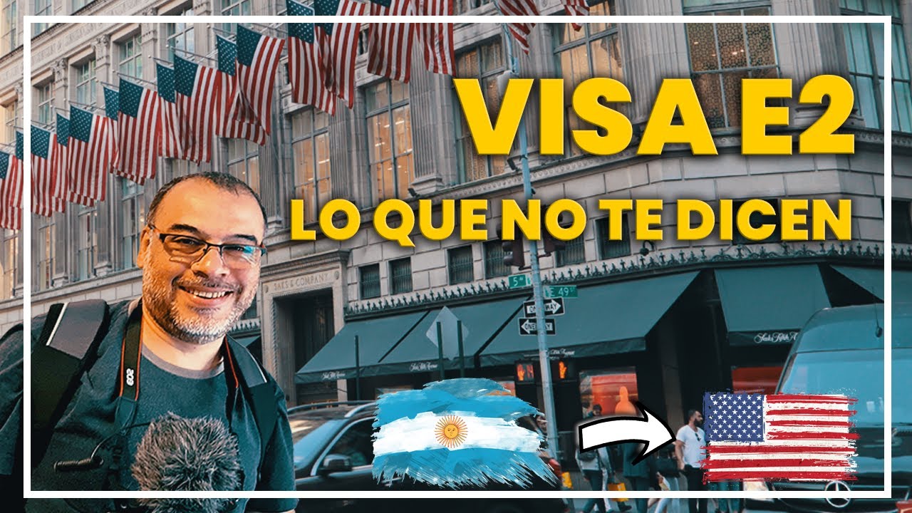 7 COSAS que NO te DICEN de la VISA E2 - YouTube