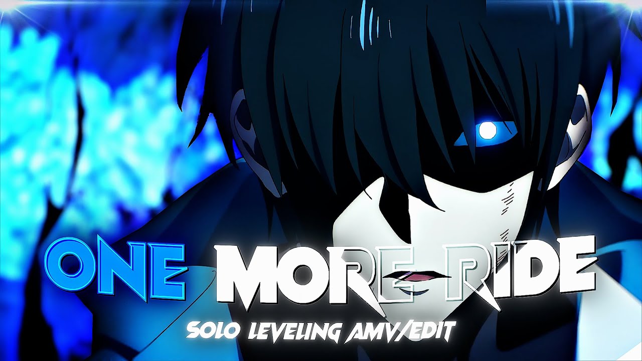 「SUNG JIN WOO 」- ONE MORE RIDE [Edit/amv] 4K ! - YouTube