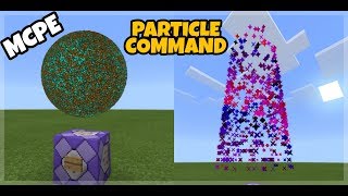 Minecraft PE: New Particle Command Tutorials Wealth
